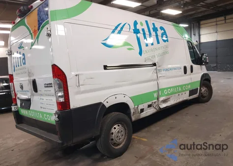 2023 Ram Promaster 2500 High Roof 159 Wb from USA, damaged, VIN 3C6LRVDG7PE500902